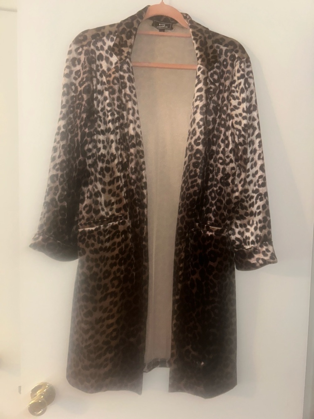 Leopard Print Topper